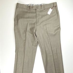 Peter Millar Mens Wool Flat Front Pants NWT